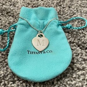 Tiffany & Co Initial Necklace